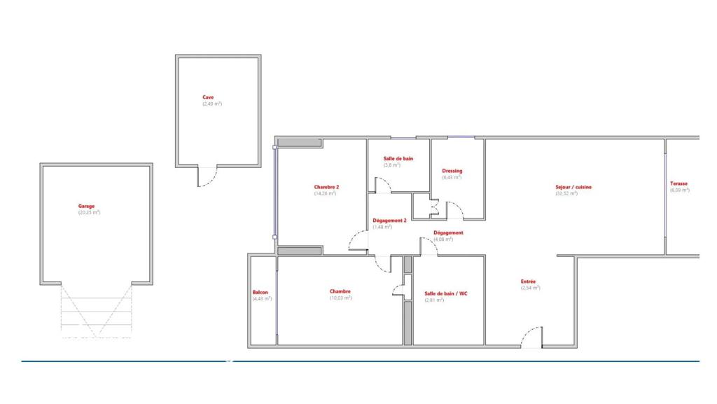 3 room apartment in Cap d'Ail, photo #6, listing #104082678