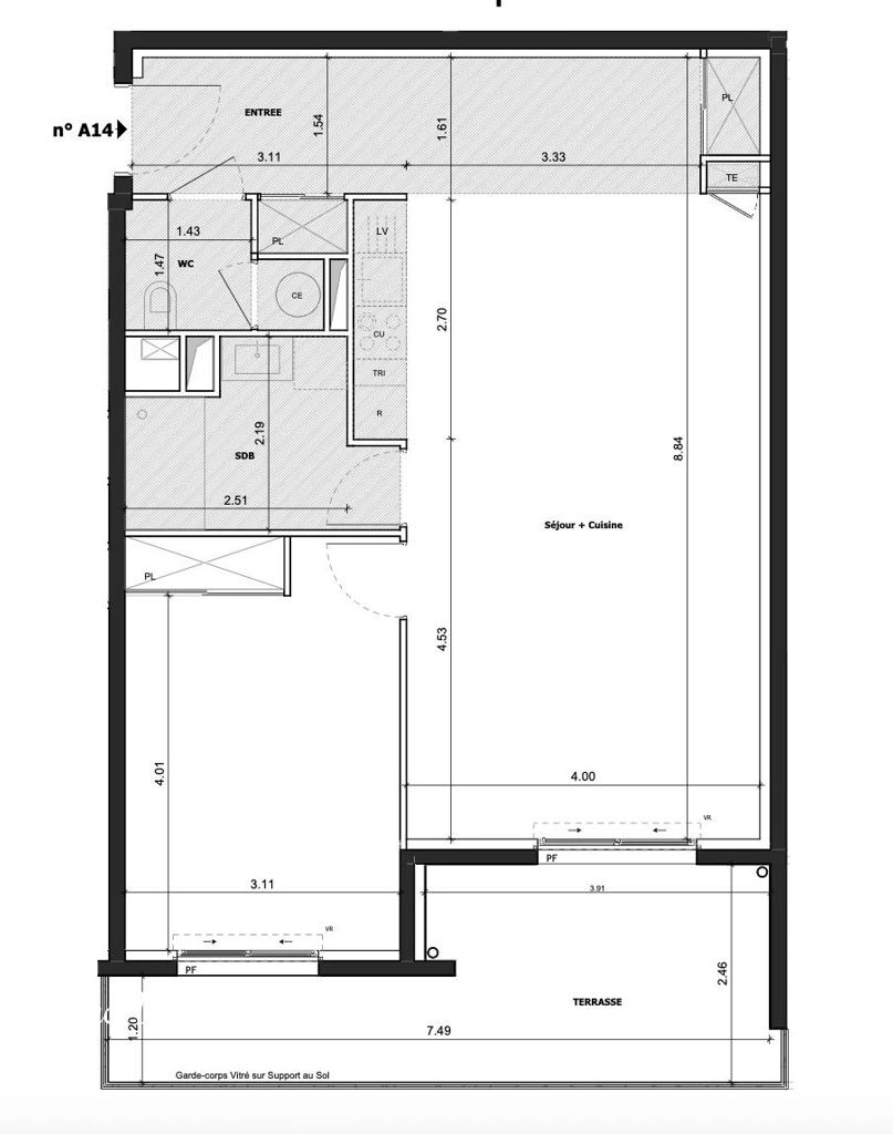 2 room new home in Èze, photo #3, listing #104510658