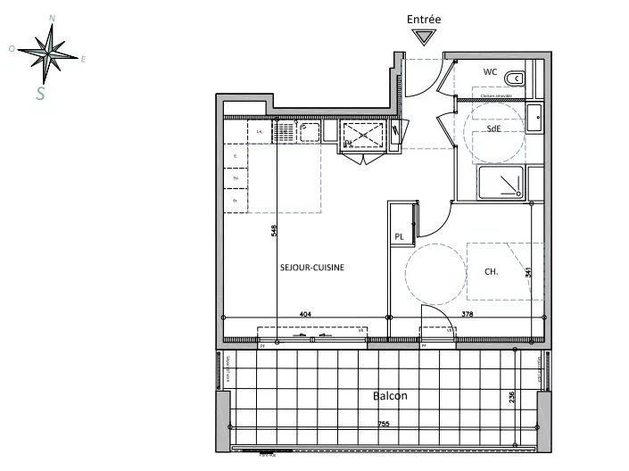 2 room new home in Cap d'Ail, photo #2, listing #89526822