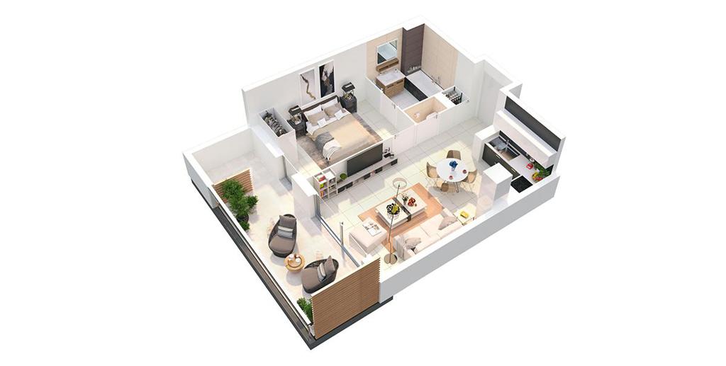 4 room new home in Villeneuve-Loubet, 99 m², photo #7, listing #72333786