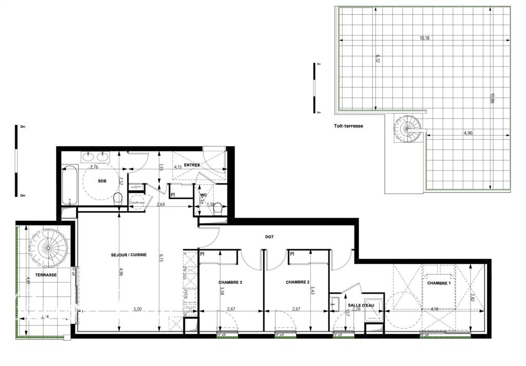 4 room new home in Antibes, photo #3, listing #106336272