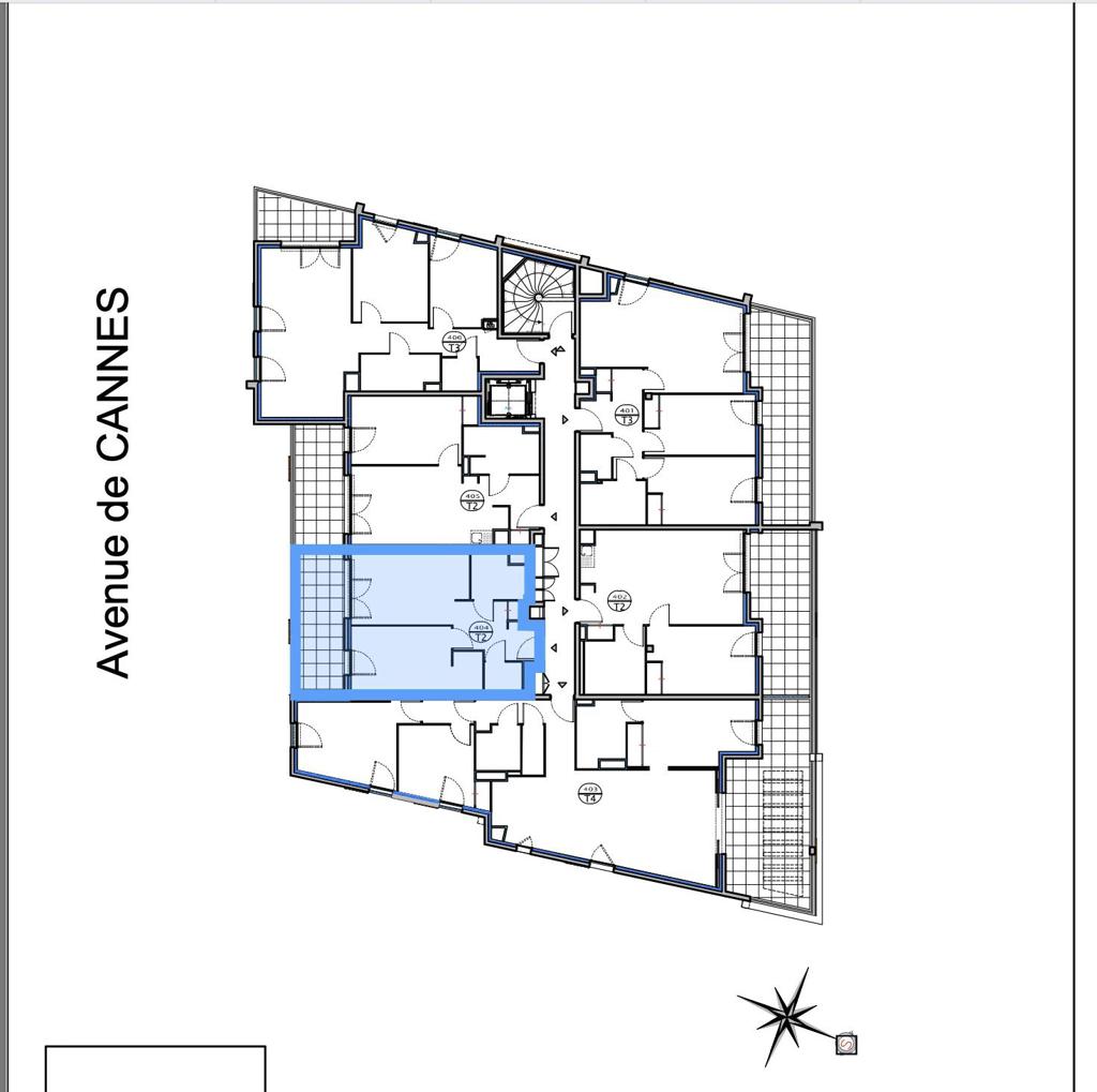 2 room new home in Antibes, photo #2, listing #106186668