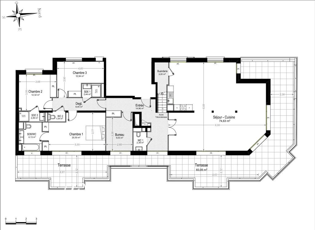 4 room new home in Antibes, photo #7, listing #106502970