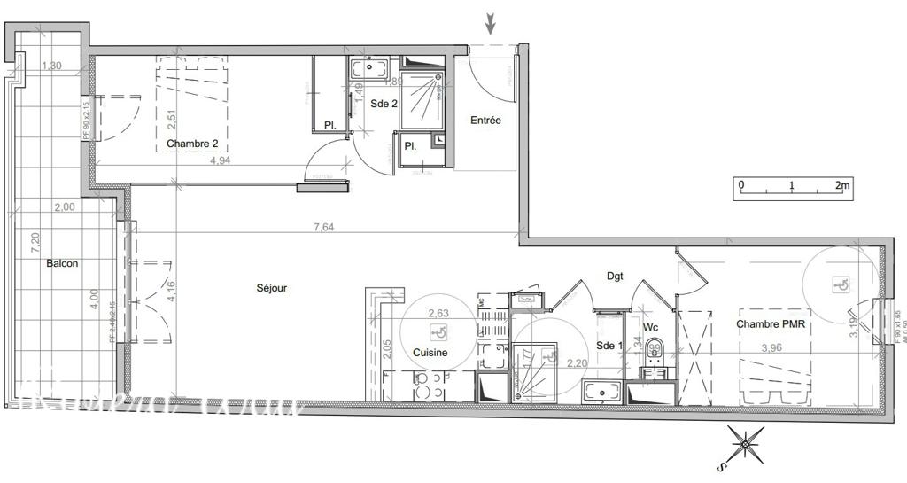 3 room new home in Juan-les-Pins, 85 m², photo #8, listing #102079278