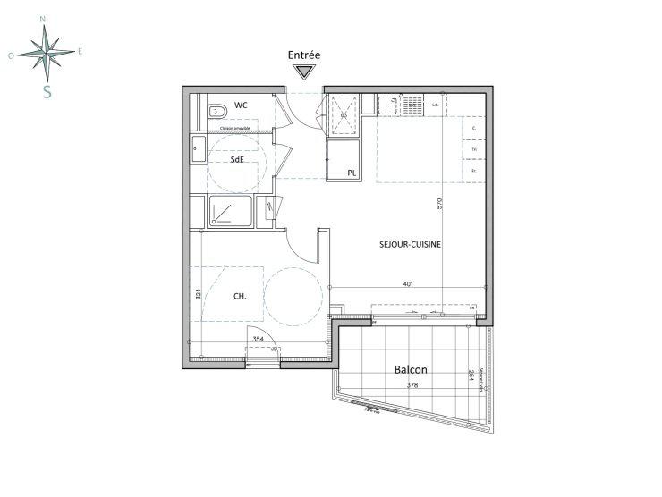 2 room new home in Cap d'Ail, 52 m², photo #5, listing #102635232